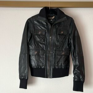 Leather jacket